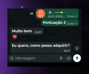 [Depoimento de aluno]
